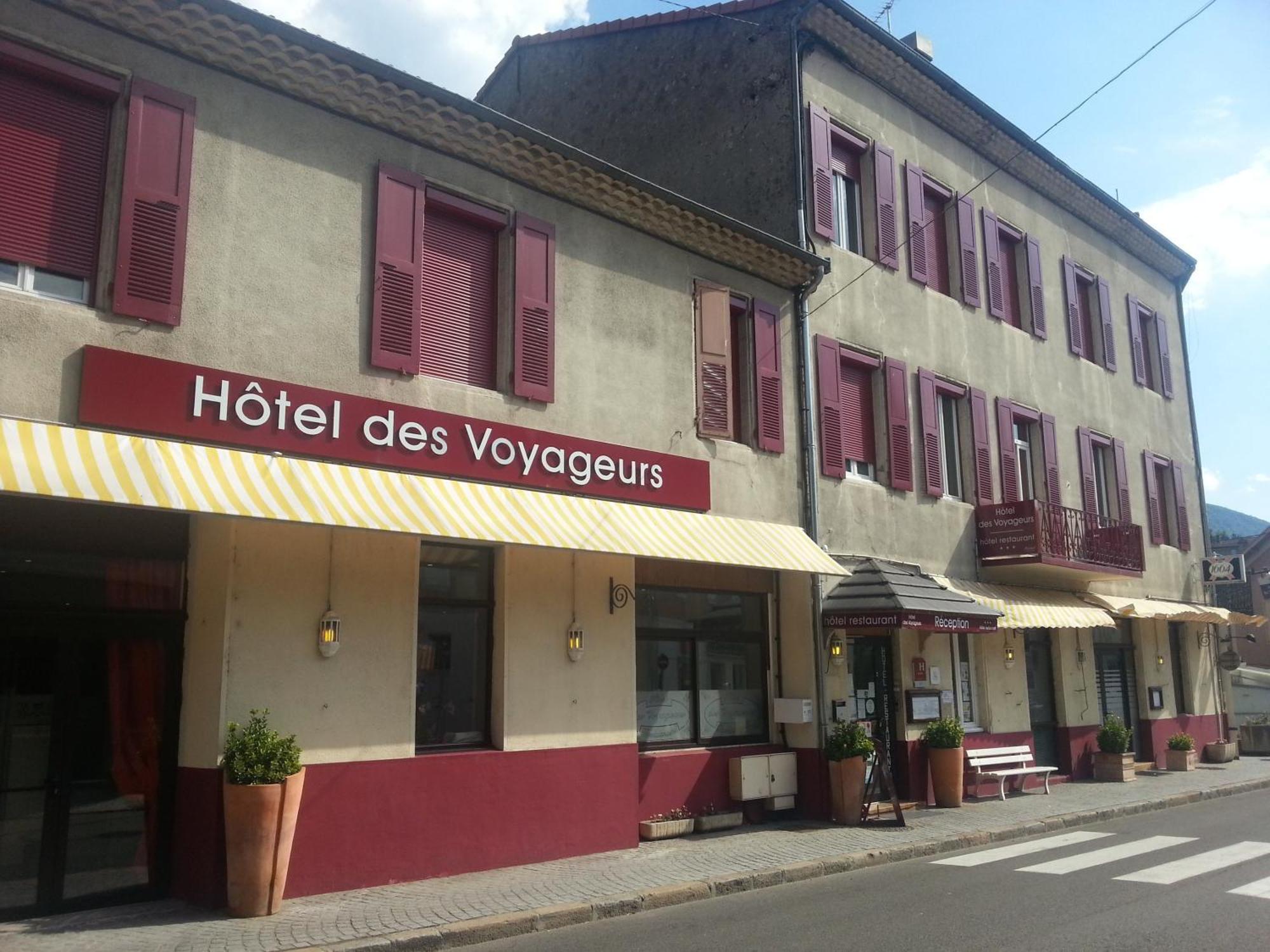 Hotel-Restaurant Des Voyageurs Le Cheylard ภายนอก รูปภาพ